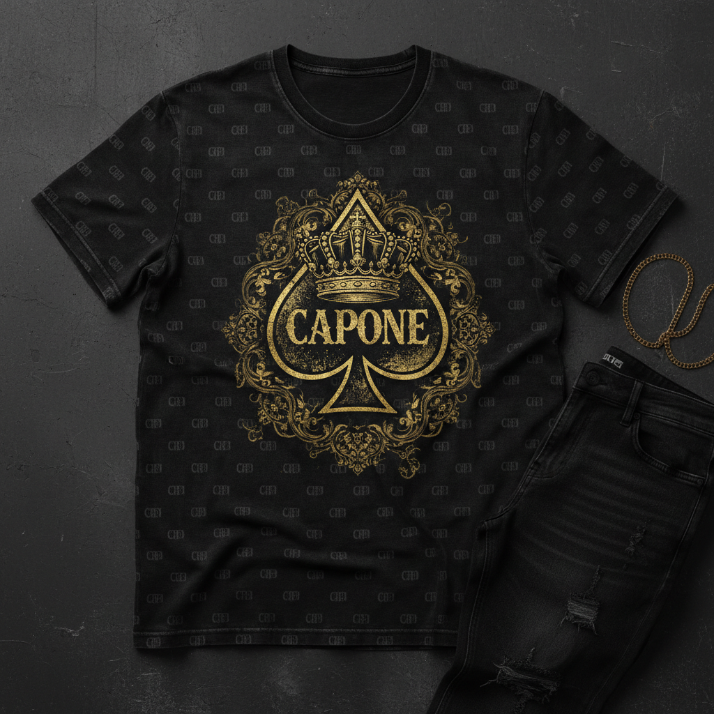 CAPONE Ace of Spades Tee